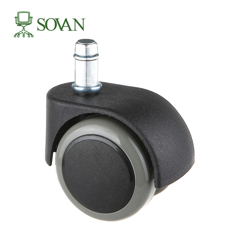 Durable Wheels Caster Wheels Black PP/Nylon Office Chair Caster Gaming Chair Plastic Furniture Caster