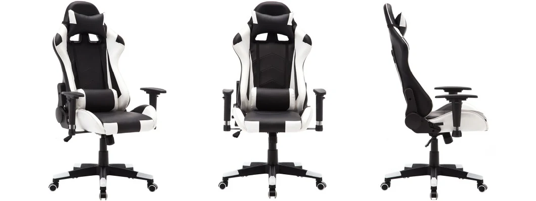 Gaming Chair Racing Style High-Back PVC Leather Office Chair Computer Desk Chair