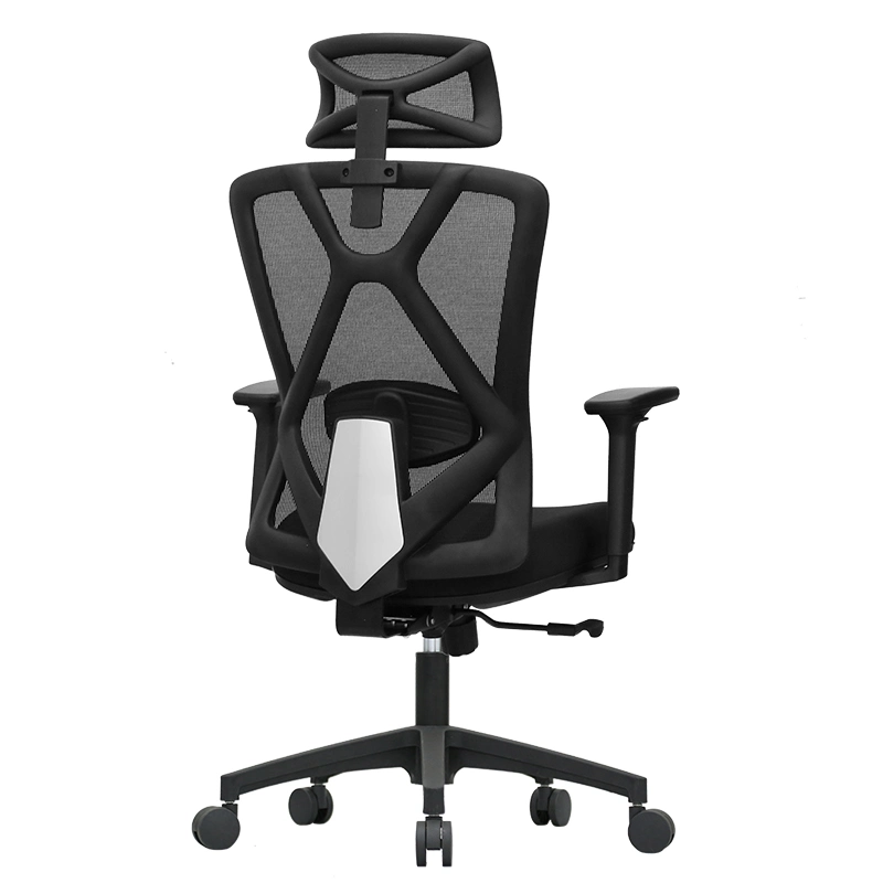 Factory Price Aluminum Base with PU Castors High Back Executive Ergo-Human Office Chair