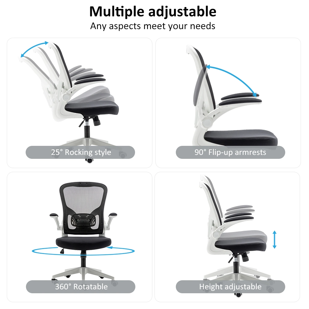 Commercial Mesh Ergonomic Adjustable Computer Executive Swivel High Back Boss Office Chair