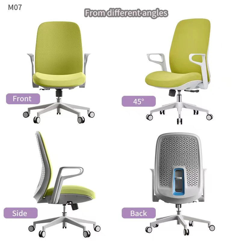 Sample Customization MID Back Executive Modern Ergonomic Office Chairs Mesh Task Office Staff PC Swivel Gaming Adjustable Armrest Office Chair Furniture