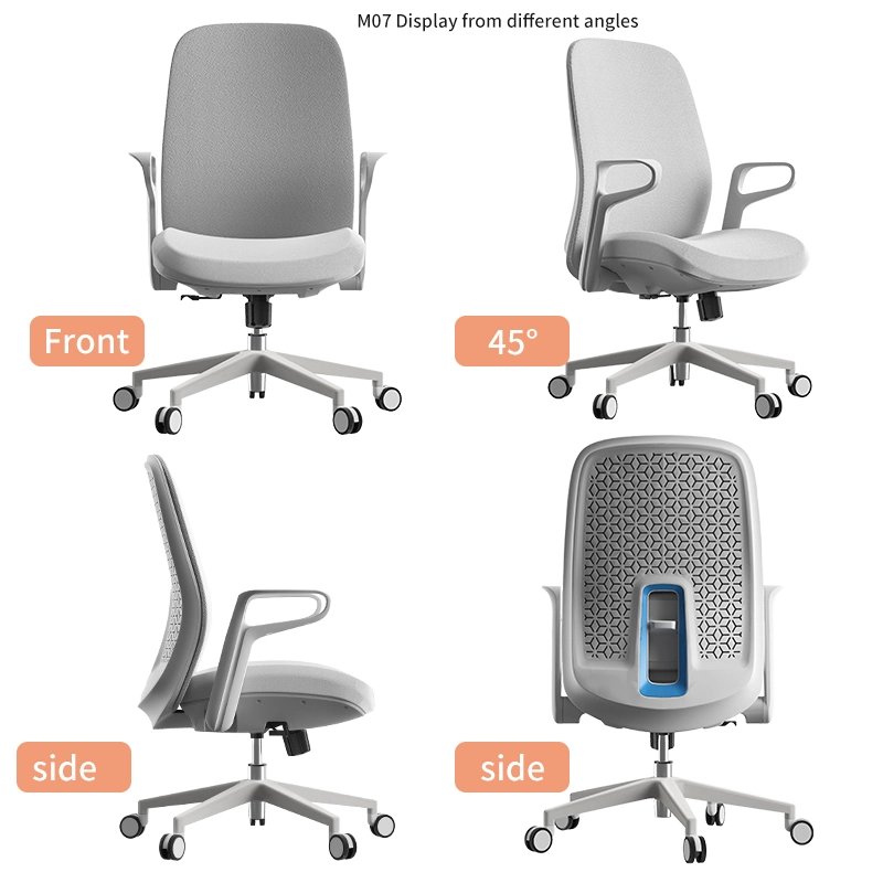 Sample Customization MID Back Executive Modern Ergonomic Office Chairs Mesh Task Office Staff PC Swivel Gaming Adjustable Armrest Office Chair Furniture