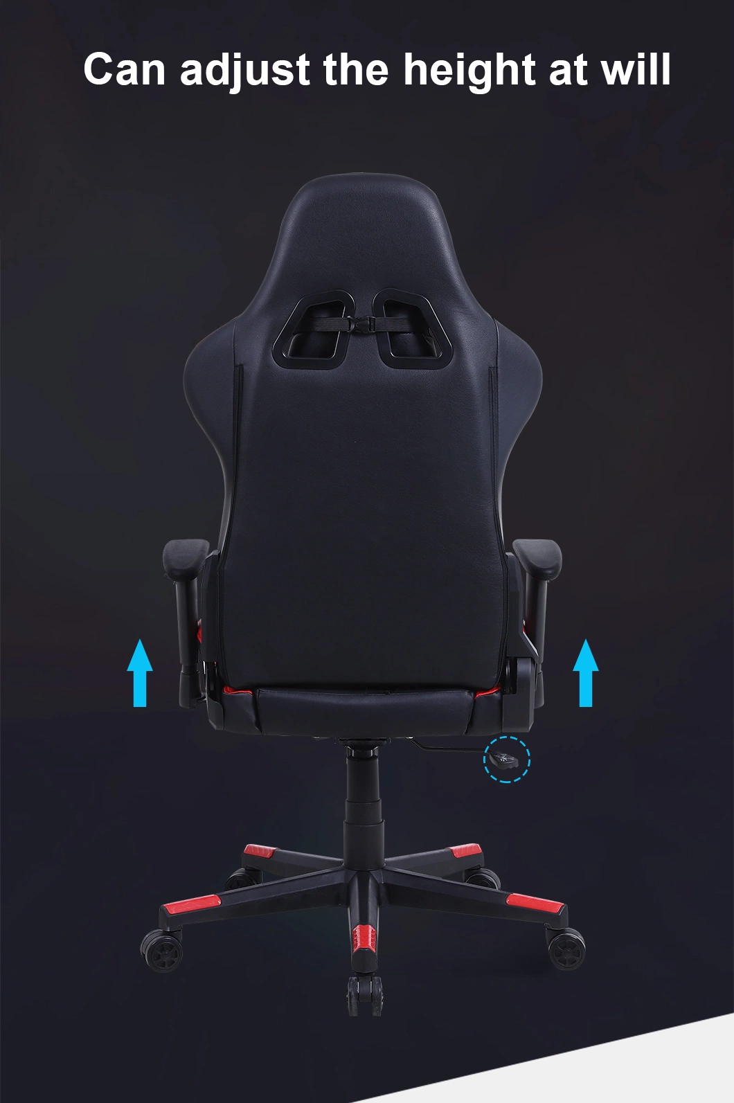 OEM ODM Ergonomic Custom Logo Gaming PC Gamer Swivel Racing Game Chair Grey Hot Sale Black White Green Red Office Furniture