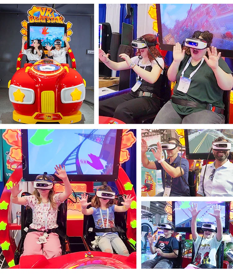 Newest Amusement Ride Entertainment Game Machine 9d Virtual Reality Chairs for Sale