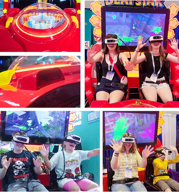 Newest Amusement Ride Entertainment Game Machine 9d Virtual Reality Chairs for Sale
