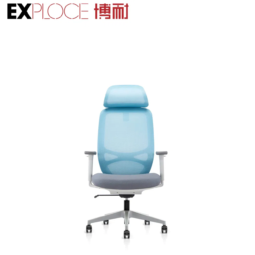 Lumbar Support Meeting Desk Comfortable Adjustable Gaming Home Seating Office Chair 3D