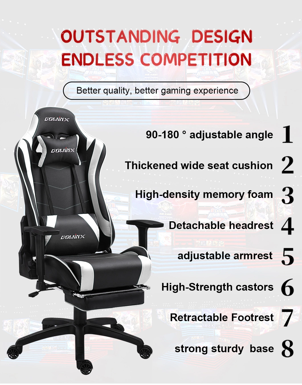 Hot Sale High Back Boss Office Chair Meeting Executive Computer Cheap Swivel Mesh Computer Gaming Ergonomic Chairs Office Chair