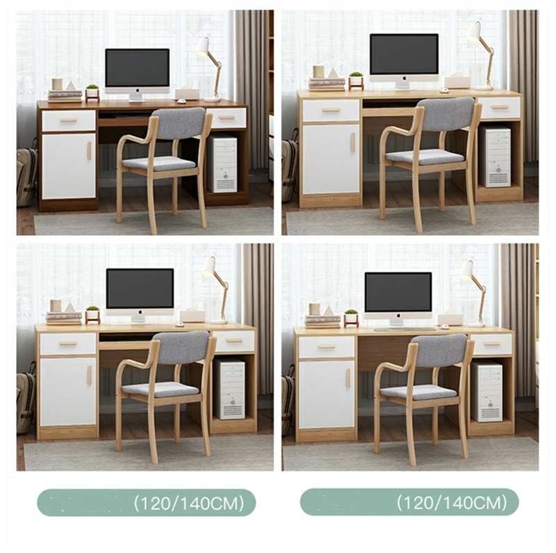 Modern High Quality Home Furniture Wooden Metal Legs Office Study Gaming Table Laptop Stand Computer Desk