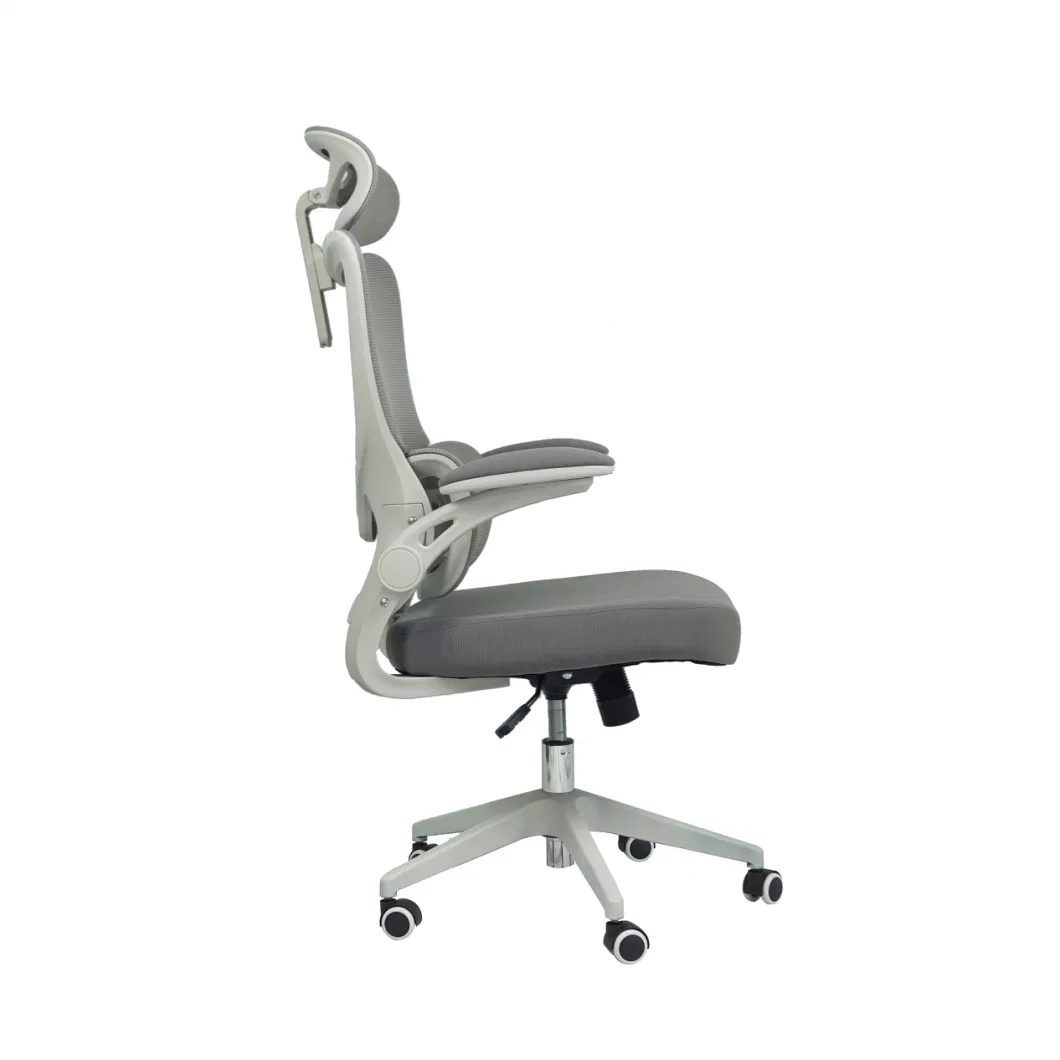 Ergonomic Office High Back Mesh Desk Chair with Separate Lumbar Support and Adjustable Headrest, Computer Gaming Chair, Executive Swivel Chair for Home Office