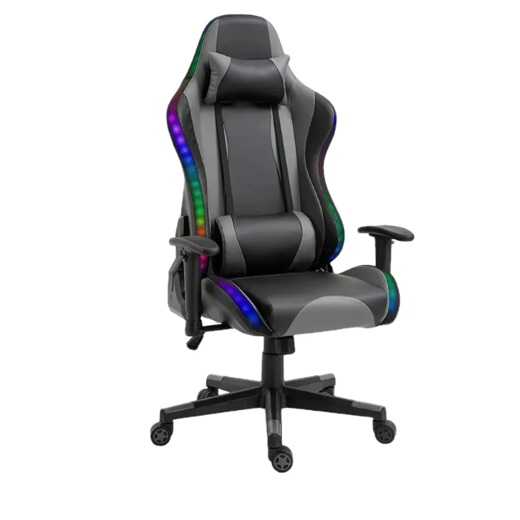 Wholesale Prices RGB Gaming Chair Gaming Massage Chair with Lights and Speakers