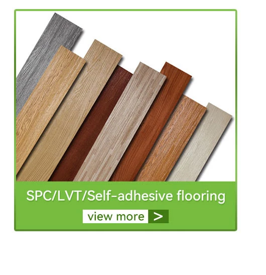 Composite Vinyl Plank Spc Flooring for Office Eir Wear Layer Floor Sheet Use