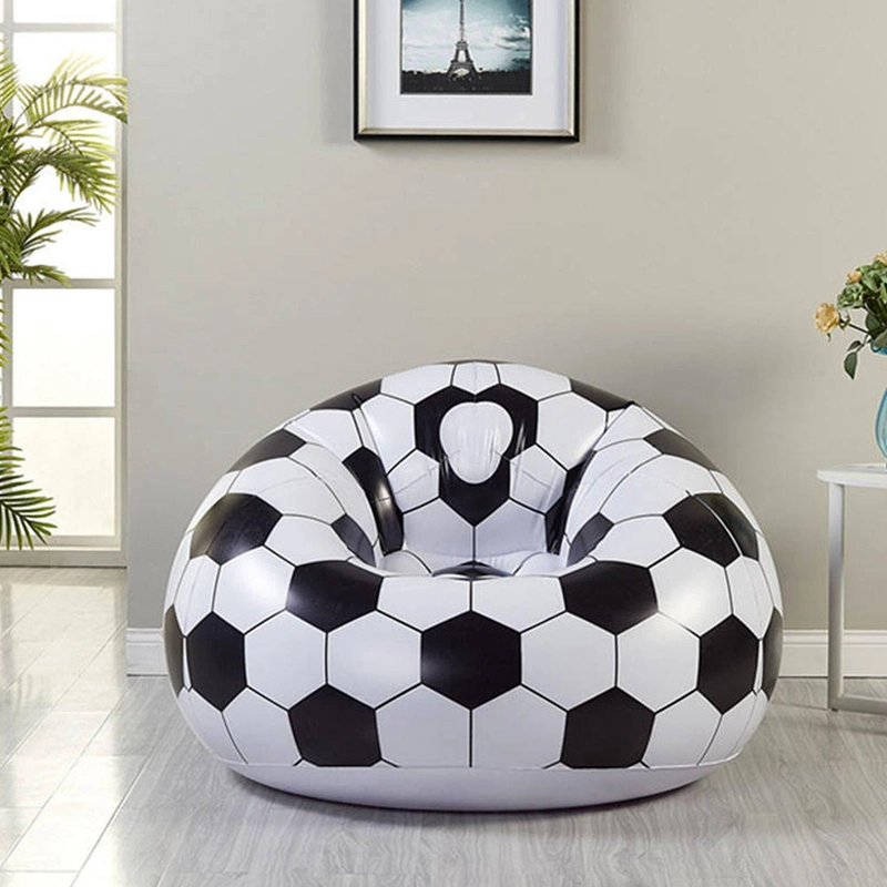 Sofa Bean Bag Chair for Adults and Teens Perfect Printed Bean Bag Lazy Sofa Outdoor Inflatable Soccer Ball Chair