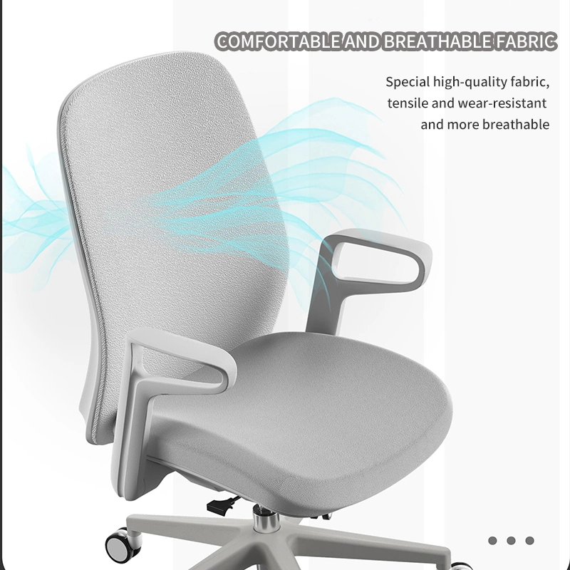 Sample Customization MID Back Executive Modern Ergonomic Office Chairs Mesh Task Office Staff PC Swivel Gaming Adjustable Armrest Office Chair Furniture