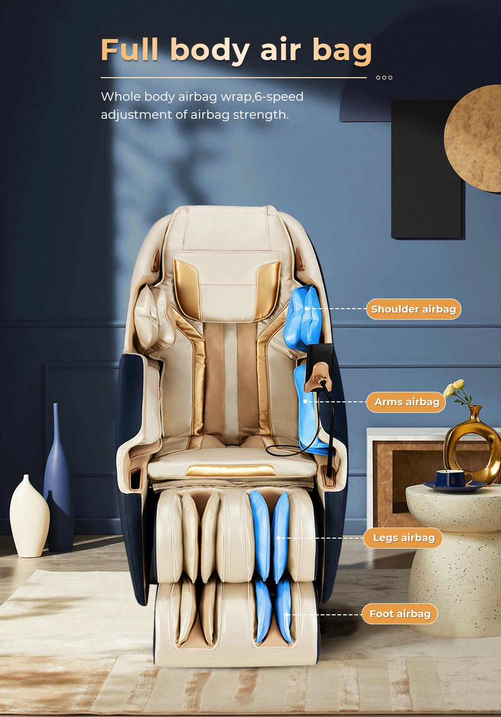 Zero Gravity Shiatsu Automatic Massage Gaming Chairs in Sri Lanka