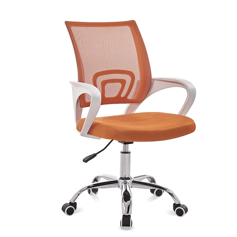 Modern Ergonomic Metal Frame Staff Leather Executive Conference Office Chair