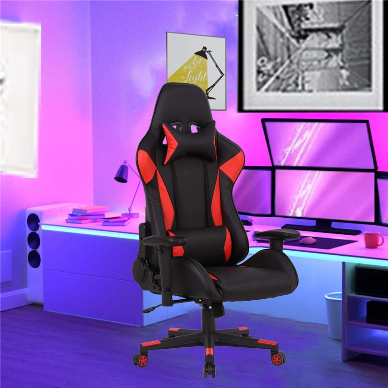 Computer Modern Comfortable Wholesale Gaming Chairs Black Office Computer Ergonomic Chair with Leg Rest
