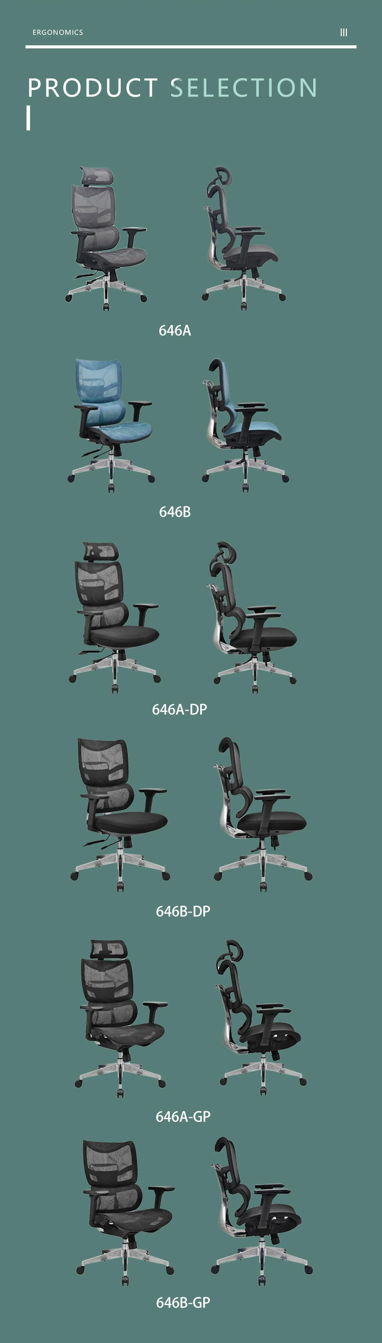 Conference Unfolding Meeting Room Gaming Black Fabric Mesh Office Conference Ergonomic Chair