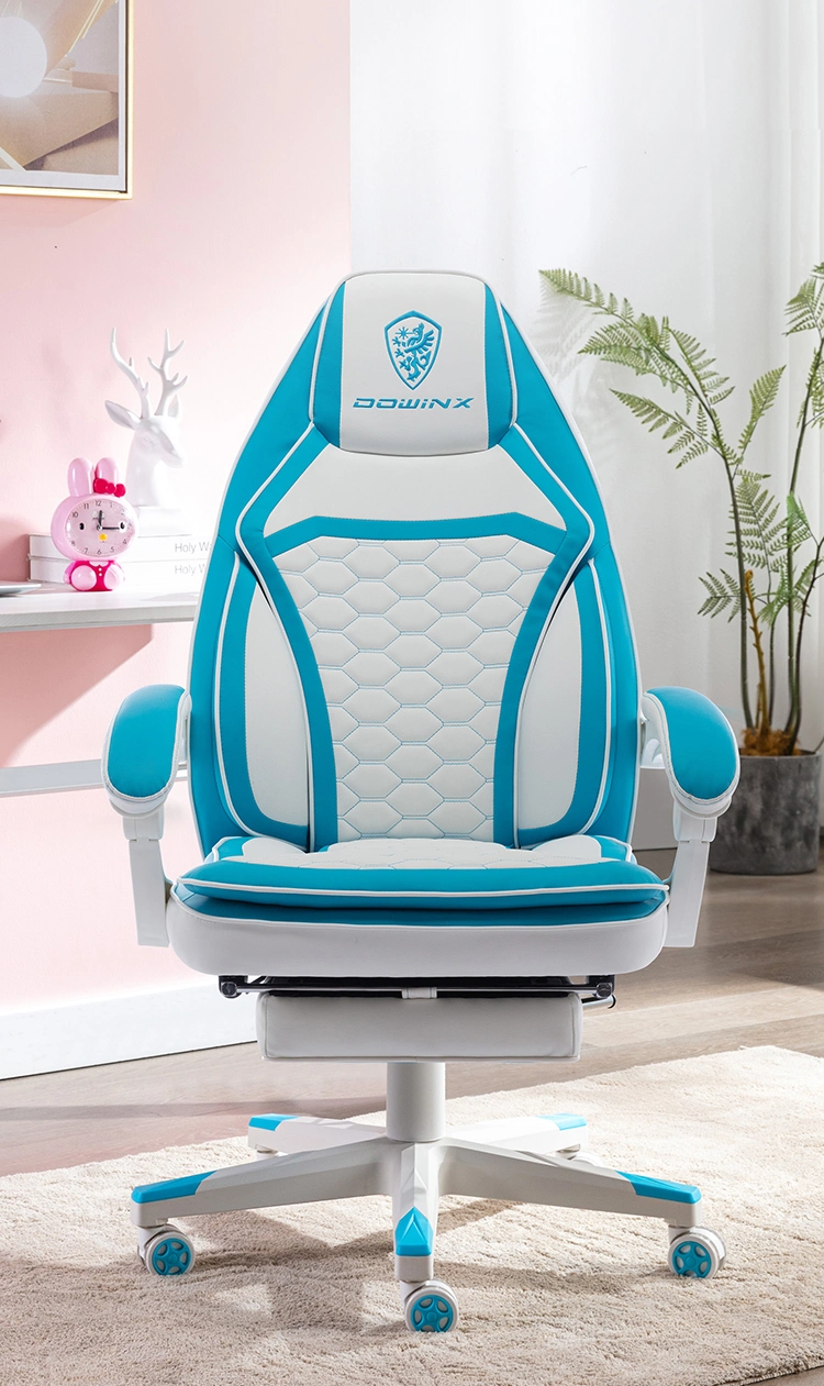 2022 Best Selling Luxury Modern Ergonomic Gaming Office Chair Pink for Girls Popular for Philippine Market