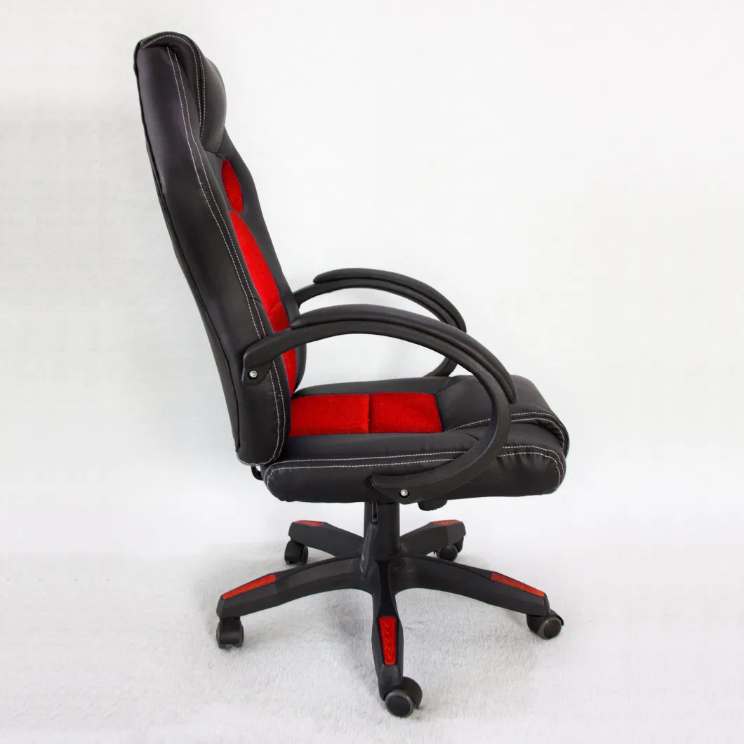 Ergonomic Red Swivel Office Gamer Gaming Chair for Game