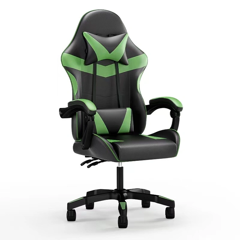 Ergonomic Gamer Mesh Workstation Massage Racing Blue Computer Rocker Gaming Chair