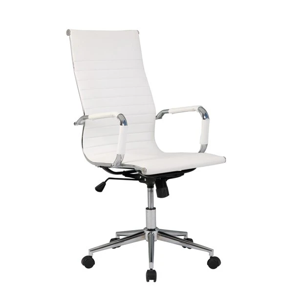 Gaming Office Chair Computer Desk Chairs Home Work Study White High Back