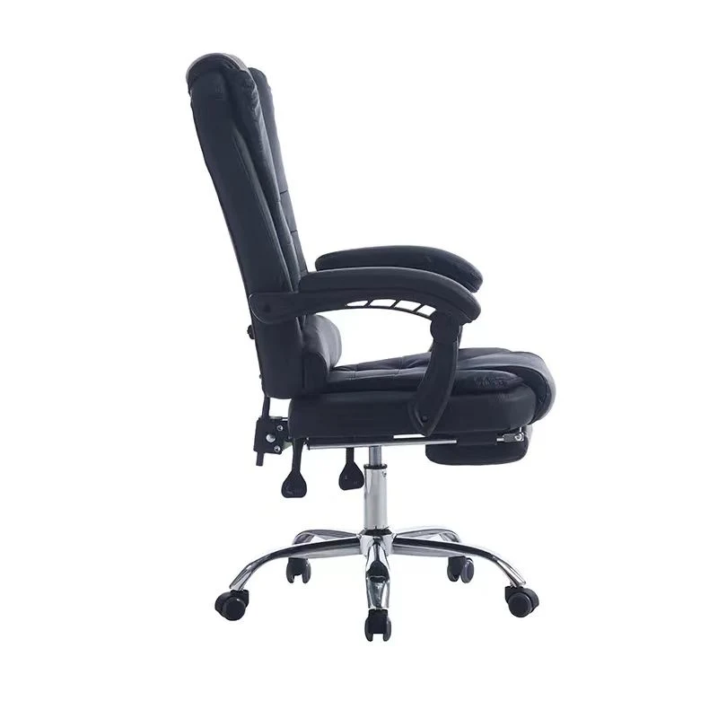 Computer Office Chair Game Leather Swivel Lifting Rotatable Armchair Footrest Adjustable Chair