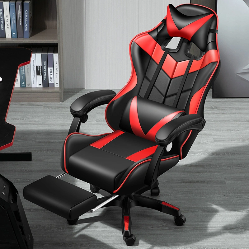 Reclining Modern Ergonomic Lift Armrest Leather Computer Racer Gaming Chair