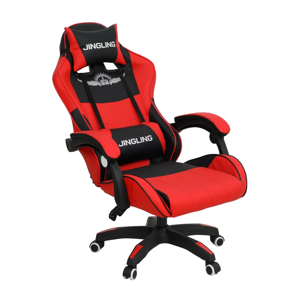 Gaming Chair in PU Leather Red