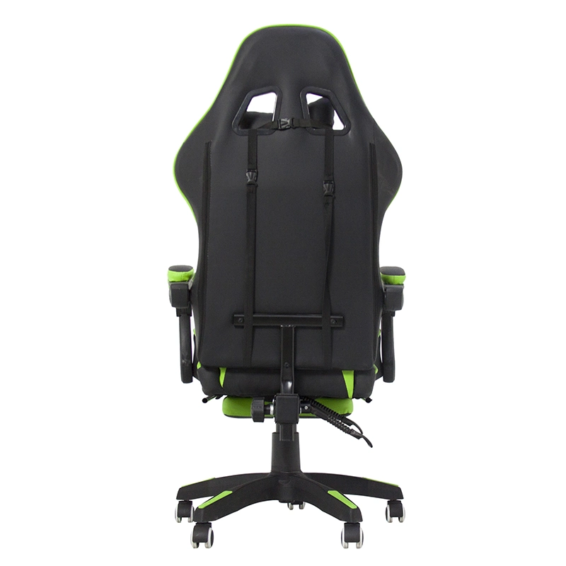 Green High Back Gaming Chair for Game Room