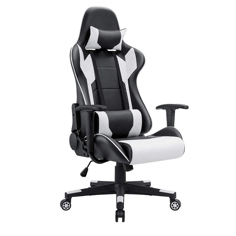 Office Black Cheap PU Leather 180 Degree Playstation Rocker Computer Racing PC Custom Gamer Gaming Chair
