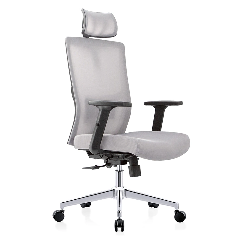 New Developed High Back Visitor Guest Chair Modern Grey Mesh Leisure Popular Office Chair