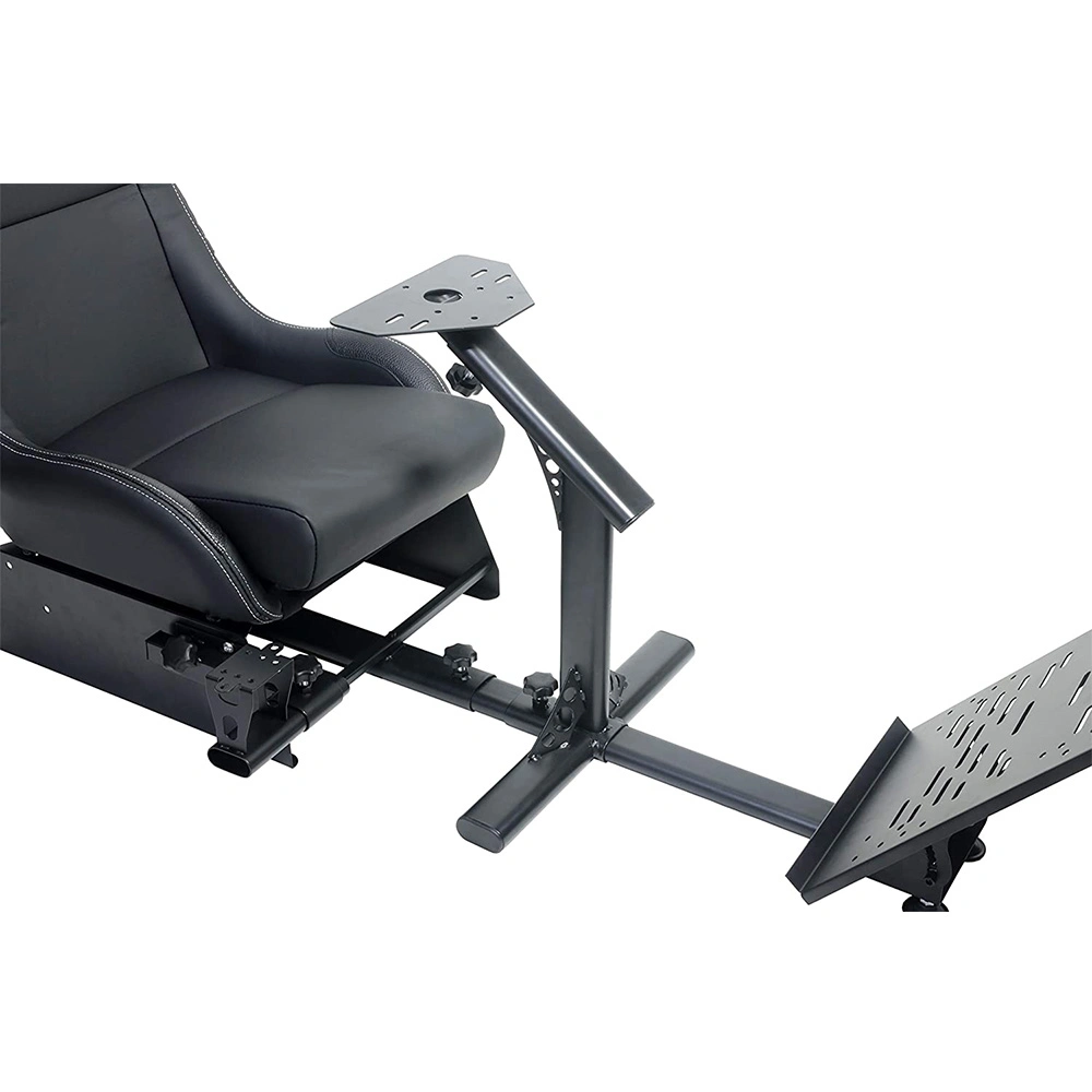 Manufacture OEM ODM Gaming Cockpit Chair Racing Simulator Cockpit Gaming Chair Compatible with Footrest All Consoles