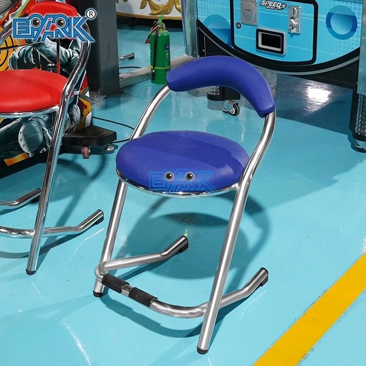 Stainless Steel Arcade Gaming Bar Stool Chair Game Machine Seating Chairs