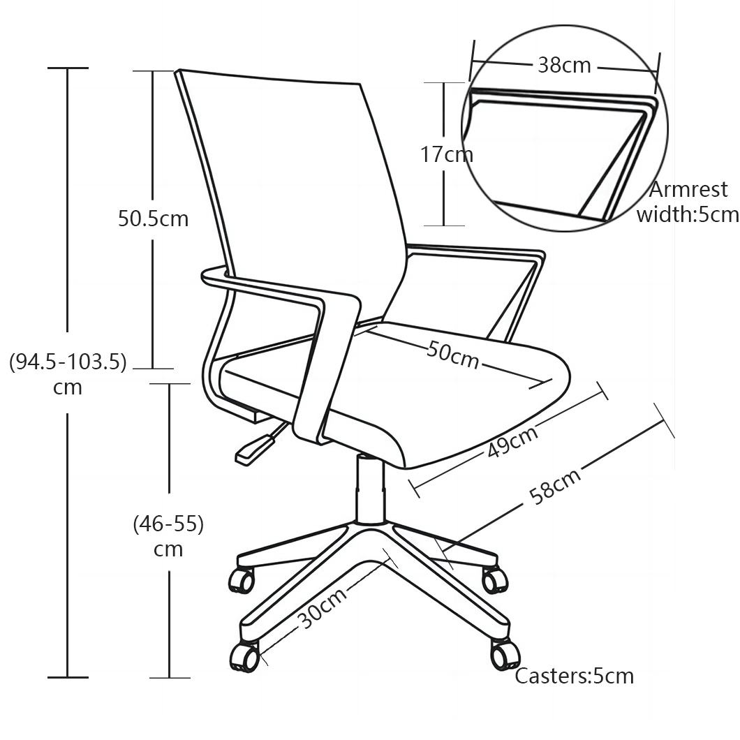 Modern Furniture Plastic Gaming Office Chair