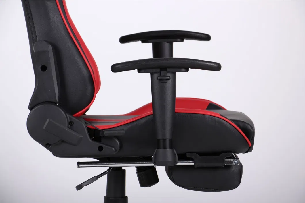 Gaming Chair Racing Office Computer Chair Ergonomic Swivel Adjustable Height Black&Red