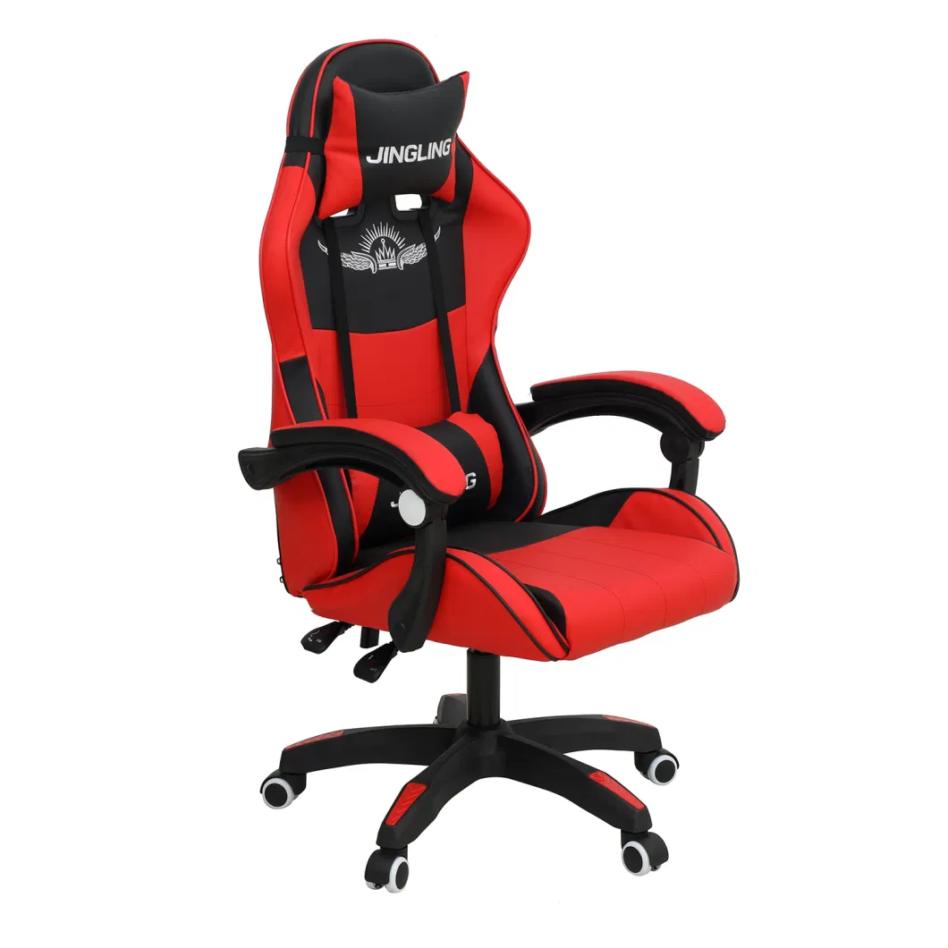 Gaming Chair in PU Leather Red
