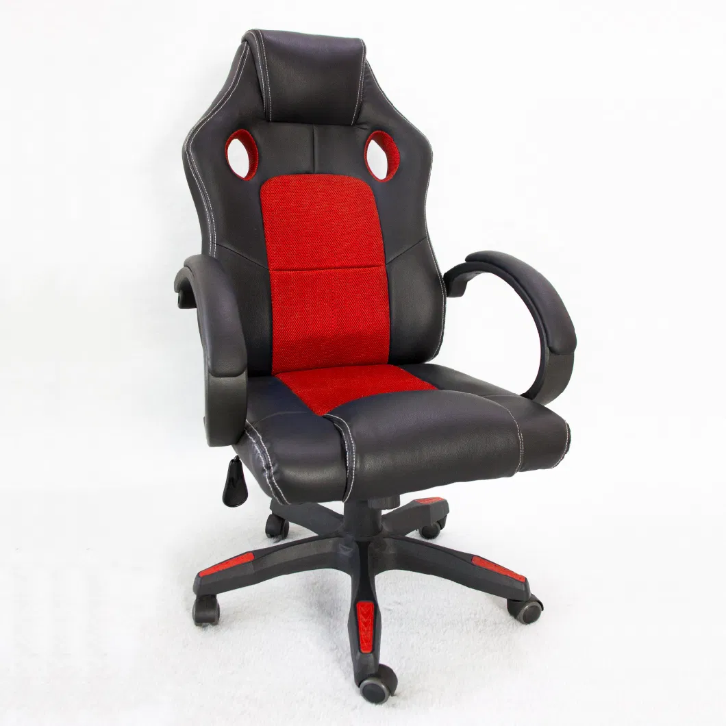 Ergonomic Red Swivel Office Gamer Gaming Chair for Game