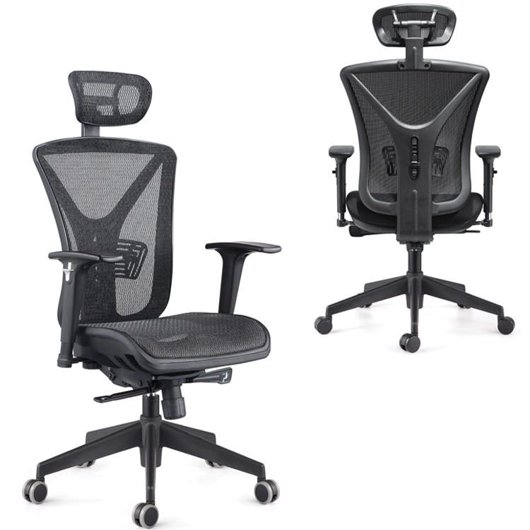 Comfortable Black High Back Ergonomic Mesh Office Gaming Chair