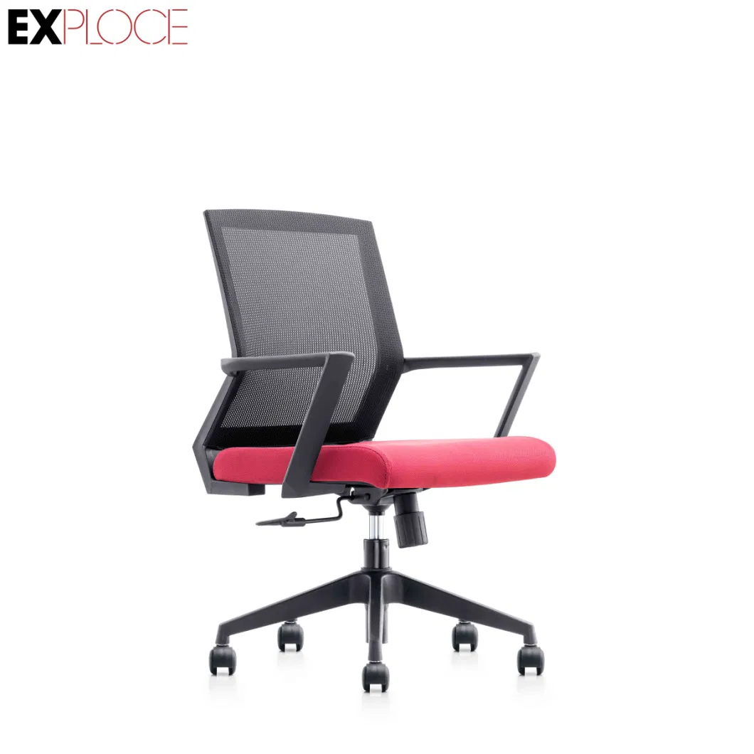 Foshan Factory Price Swivel Rocking Staff Living Room Gaming Desk Lift Mesh Staff Office Computer Chair