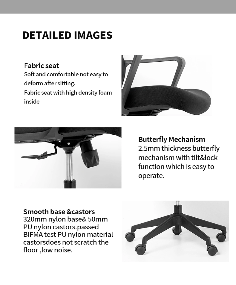 Conference Mesh Desk Computer Office Chair Study Staff Visitor Training Swivel Home Chairs