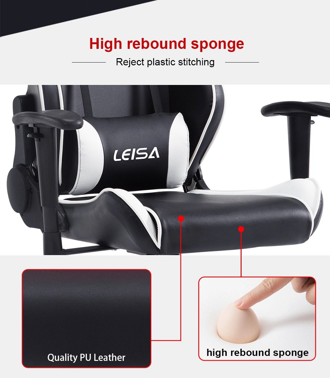 Custom Best Comfortable Cheap Luxury Ergonomic Reclining Racing Gamingchair Computer Gaming Chair