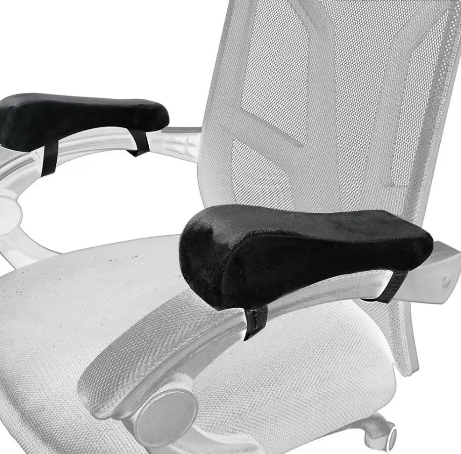 Ergonomic Memory Foam Office Chair Armrest Pads Comfy Gaming Chairs Arm Rest Cushion