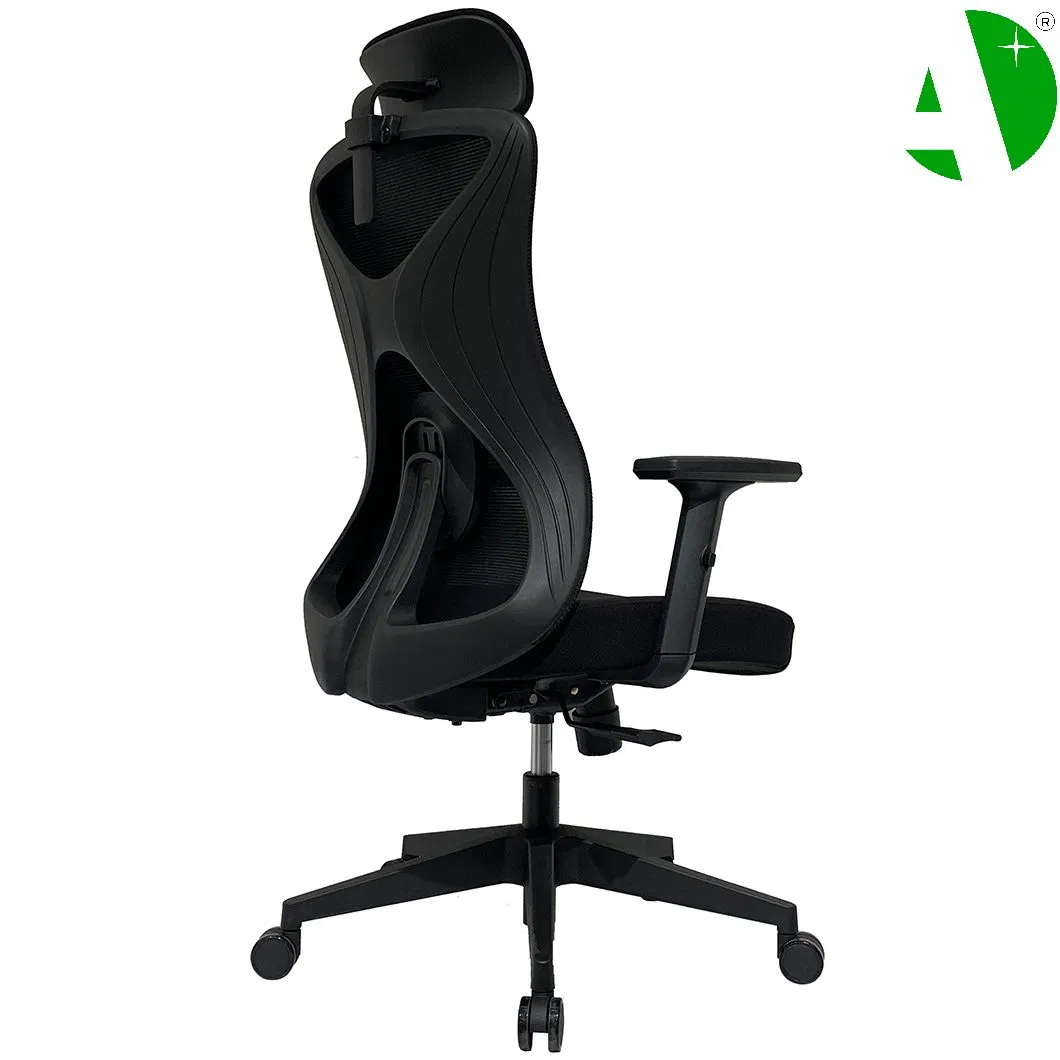 Black Nylon Mesh Adjustable Folding Massage Modern Wooden Gaming Swivel Plastci Home Furniture Office Chair