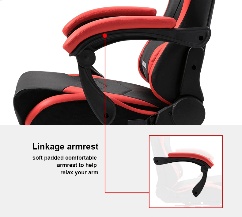 Luxury Soft Foldable Armrest Manufacturer Gaming Chair