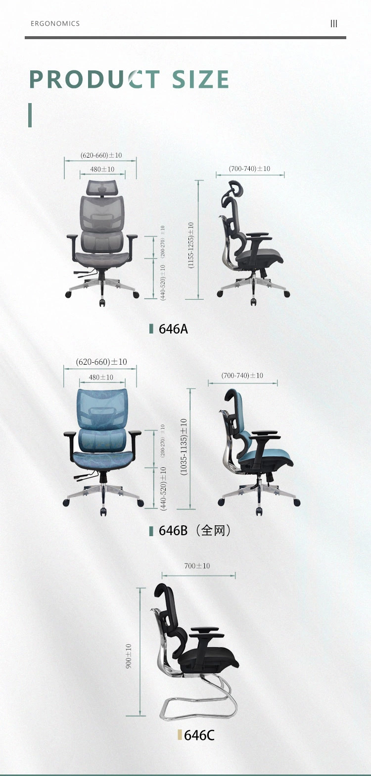 Conference Unfolding Meeting Room Gaming Black Fabric Mesh Office Conference Ergonomic Chair