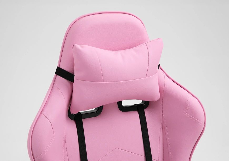 High Back Ergonomic Swivel Adjustable PU Leather Computer Silla Gamer Girl Women Pink Gaming Chair