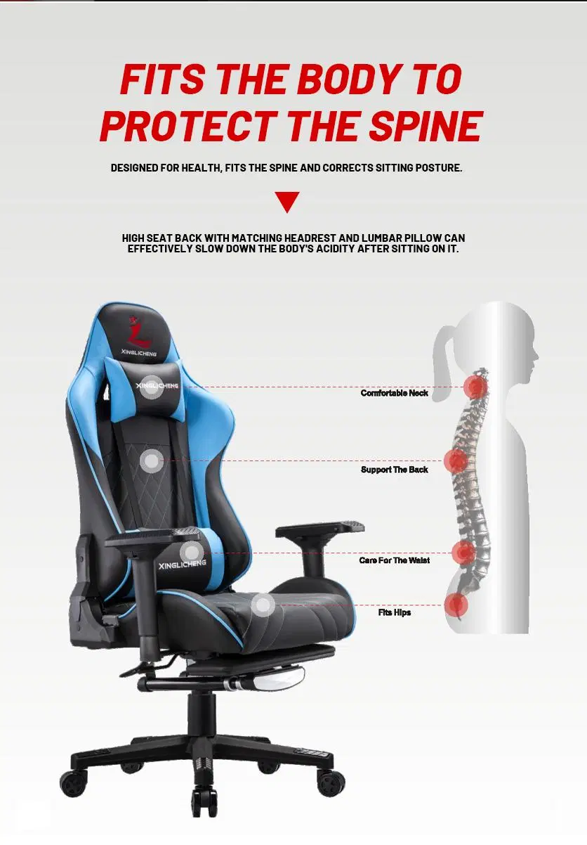 Comfortable Gamer Gaming Computer Racing Chair High Back Gaming Computer Racing Chair