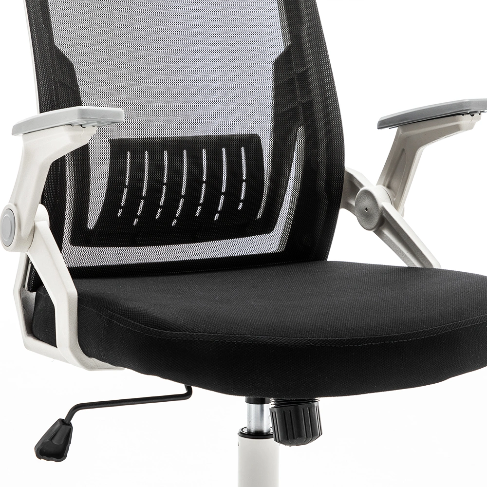 Eco Office Furniture High Back Adjustable Revolving Manager Executive White Swivel Lift Ergonomic Mesh Fabric Gaming Office Chair