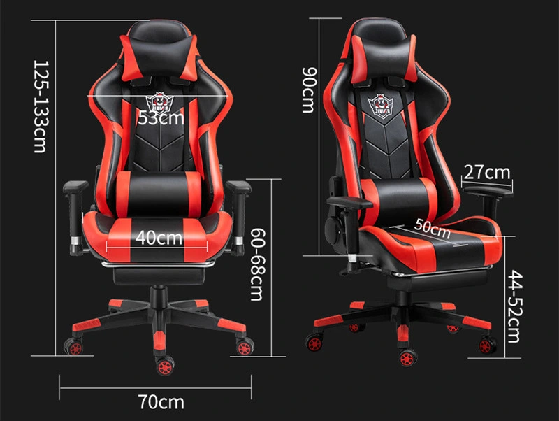 Reclining Modern Ergonomic Lift Armrest Leather Computer Racer Gaming Chair