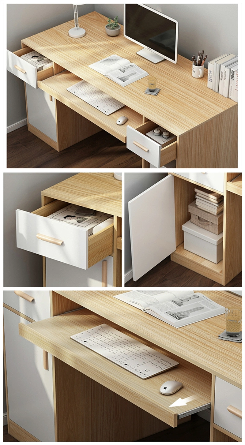 Wooden Wood Melamine Office Furniture Laptop Stand Board Executive Computer Desk Study Table